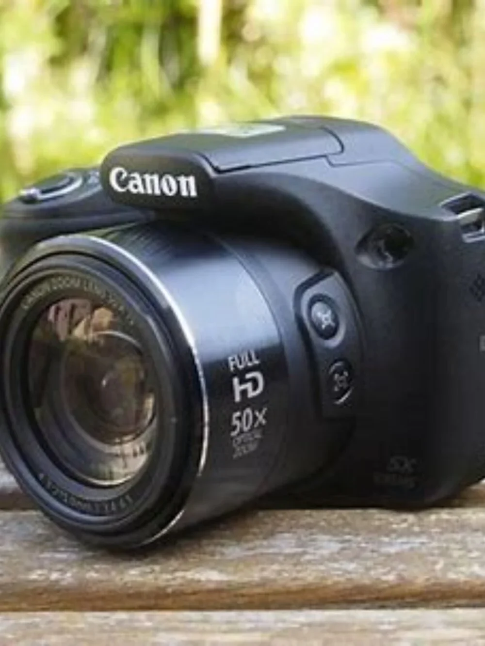 Canon Powershot SX530HS Black Point and Shoot Digital Camera w Bag with Charger